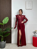 Abito Lungo Sequin Couture