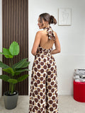 Jumpsuit Lunga a Pois