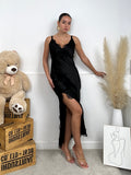 Vestito in pizzo lungo