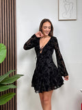 Mini Abito Velvet Romance