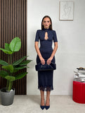 Abito midi e cut-out