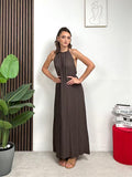 Abito Lungo Halter