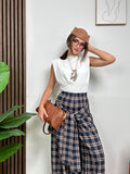 Pantalone a quadri