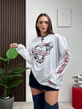Maglia Oversize Heart Tattoo