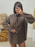 Giacca a dress con brillantini