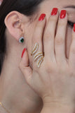 Anello con strass