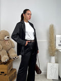 Tailleur in raso