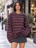Maglia Oversize a Righe