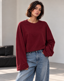 Maglia Crop Oversize