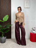 Blusa Lace Ruffle