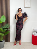 Abito Lungo Cherry Chic