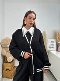 Cardigan felpato LUMINA