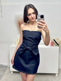 Vestito FIOCCO in denim