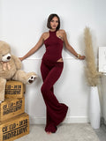Jumpsuit con apertura laterale