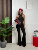 Jumpsuit Sculpt Halter