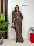 Coordinato Tailleur Crop