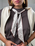 Maglia con foulard
