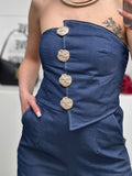 Tutone in denim