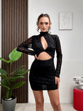 Abito Mini Cut-Out