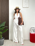 Coordinato Satin Backless