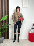 Maglia Oversize Animalier