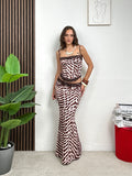 Coordinato Lungo Animalier