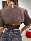Maglia a Corsetto