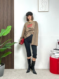 Maglia Oversize Animalier