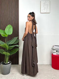 Abito Lungo Halter