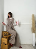 Coordinato con pantalone balloon