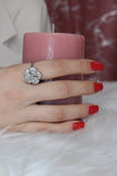 set  ROSE in strass