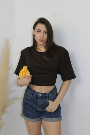 Maglia crop DAYSY