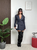 Blazer Dress Gessato Iconic