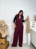 Coordinato con pantalone balloon