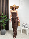 Jumpsuit in pizzo