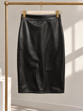 Gonna Midi Eco Leather