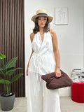Coordinato Satin Backless