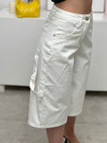 Bermuda basic bianco