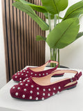 Ballerine bordeaux