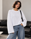 Maglia Crop Oversize