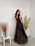 Vestito brown
