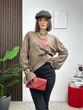 Maglia Oversize Animalier