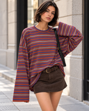 Maglia Oversize a Righe