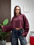 Felpa Crop