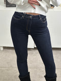 Jeans skinny vita alta