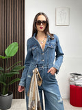Jumpsuit Denim Utility