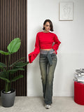 Jeans “Silver Belt” Flare