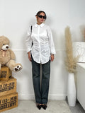 Camicia con laccetti