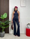 Jumpsuit Sculpt Halter