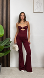 Jumpsuit con Pizzo